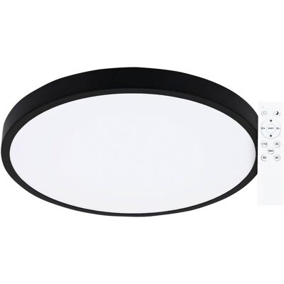Müller Licht, Deckenleuchte, MÜLLER-LICHT LED-Deckenleuchte Rami 36 black, 24W, 2500lm, 2700-6500K, IP20, CCT (2500 lm) Müller Licht, Deckenleuchte, MÜLLER-LICHT LED-Deckenleuchte Rami 36 black, 24W, 2500lm, 2700-6500K, IP20, CCT (2500 lm)