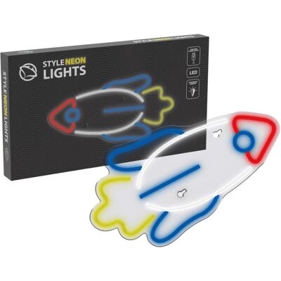 Manta, LED Streifen, SNL91MT Style Neon Lights RAKETA (Mehrfarbig, 17 cm, Indoor) Manta, LED Streifen, SNL91MT Style Neon Lights RAKETA (Mehrfarbig, 17 cm, Indoor)