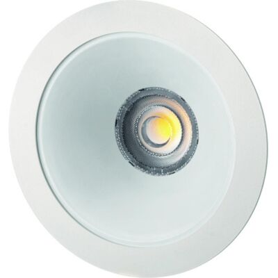 Rutec, Einbauleuchte, LED-Einbaustrahler 14W CYRA 4000K D 1LED 2000lm Konv Alu IP20 ws RF:weiss (Aluminium, Stahlblech) Rutec, Einbauleuchte, LED-Einbaustrahler 14W CYRA 4000K D 1LED 2000lm Konv Alu IP20 ws RF:weiss (Aluminium, Stahlblech)