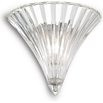 Ideal lux, Deckenleuchte, SANTA Wandleuchte E14 dimmbar Klar 013060 (E14) Ideal lux, Deckenleuchte, SANTA Wandleuchte E14 dimmbar Klar 013060 (E14)