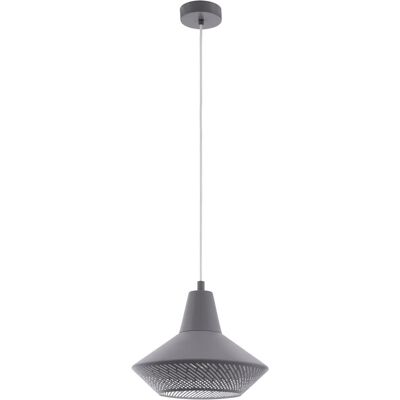 EGLO, Pendelleuchte, 49866 Piondro Pendelleuchte E27 grau (E27) EGLO, Pendelleuchte, 49866 Piondro Pendelleuchte E27 grau (E27)