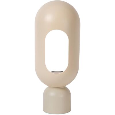 Lucide Barris Taupe Tafellamp - E27 - 2 Jahre Garantie Lucide Barris Taupe Tafellamp - E27 - 2 Jahre Garantie