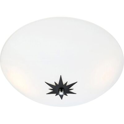 Markslojd Rose Deckenlampe - 35cm, Weiß, Schwarz - Deckenleuchte Markslojd Rose Deckenlampe - 35cm, Weiß, Schwarz - Deckenleuchte