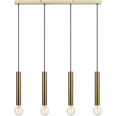 Markslöjd, Pendelleuchte, Pendelleuchte Sencillo, 4 x E27, max. 40W, Messing (E27) Markslöjd, Pendelleuchte, Pendelleuchte Sencillo, 4 x E27, max. 40W, Messing (E27)