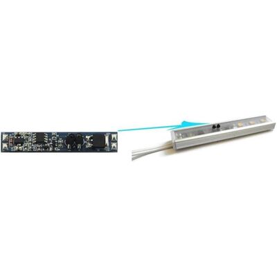Komelon, Beleuchtung Zubehör, REMT CONTR LED 12-24V 8A PROF-DIM-IR2/BL Komelon, Beleuchtung Zubehör, REMT CONTR LED 12-24V 8A PROF-DIM-IR2/BL