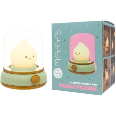 Mary's Wiederaufladbare Nachtlampe - Petite Flamme Verte - Kindersicher Mary's Wiederaufladbare Nachtlampe - Petite Flamme Verte - Kindersicher