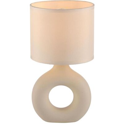 Just Light, Tischlampe, CARARA Tischleuchte E27 max.max. 25W sand 14193-39 (E27) Just Light, Tischlampe, CARARA Tischleuchte E27 max.max. 25W sand 14193-39 (E27)