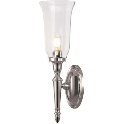Elstead Lighting, Deckenleuchte, Dryden LED Wandleuchte G9 41cm Poliertes Nickel IP44 (320 lm, G9) Elstead Lighting, Deckenleuchte, Dryden LED Wandleuchte G9 41cm Poliertes Nickel IP44 (320 lm, G9)
