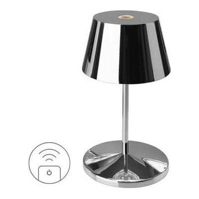 Villeroy & Boch Tischlampe, SEOUL RC Akku-Tischlampe Chrom 2,2W steuerbare Lichtfarbe IP65 97205 Villeroy & Boch Tischlampe, SEOUL RC Akku-Tischlampe Chrom 2,2W steuerbare Lichtfarbe IP65 97205