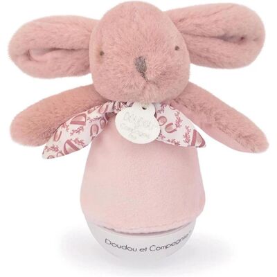 Doudou et Compagnie, Nachtlicht, Nachtlicht mit Musik Hase, rosa 16cm Doudou et Compagnie, Nachtlicht, Nachtlicht mit Musik Hase, rosa 16cm