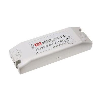 Mean Well, Beleuchtung Zubehör, PLC-60-24 LED driver, LED transformer Constant voltage, Constant current 60 W 0 - 2.5 A Mean Well, Beleuchtung Zubehör, PLC-60-24 LED driver, LED transformer Constant voltage, Constant current 60 W 0 - 2.5 A