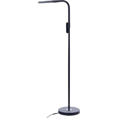 Beliani, Stehlampe, Stehleuchte LED Schwarz ARIES (540 lm) Beliani, Stehlampe, Stehleuchte LED Schwarz ARIES (540 lm)