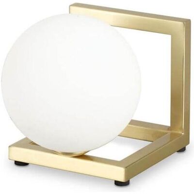 Ideal Lux ANGOLO Messing Globe Tischlampe - Integrierter Schalter Ideal Lux ANGOLO Messing Globe Tischlampe - Integrierter Schalter