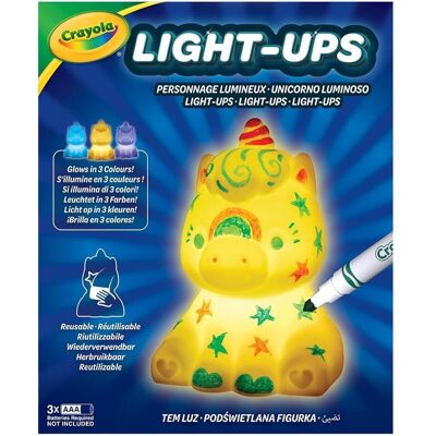 Crayola, Nachtlicht, Light Ups: Unicorn Washable Unicorn Night Light Colour, Wash, Repeat! Batteries Not In Crayola, Nachtlicht, Light Ups: Unicorn Washable Unicorn Night Light Colour, Wash, Repeat! Batteries Not In
