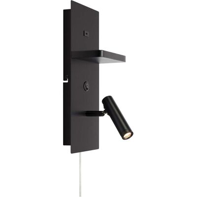 Markslöjd, Deckenleuchte, CARICA Wall 1L LED Black Markslöjd, Deckenleuchte, CARICA Wall 1L LED Black
