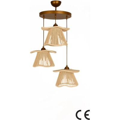Opviq, Pendelleuchte, Canyon Triple Chandelier (E27) Opviq, Pendelleuchte, Canyon Triple Chandelier (E27)