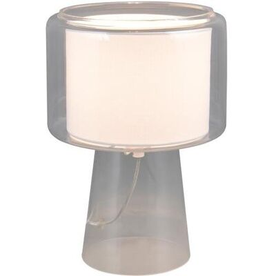 Trio, Tischlampe, 519900152 Rocka E14 Tischleuchte ⌀20cm Transparent Klar (E14) Trio, Tischlampe, 519900152 Rocka E14 Tischleuchte ⌀20cm Transparent Klar (E14)