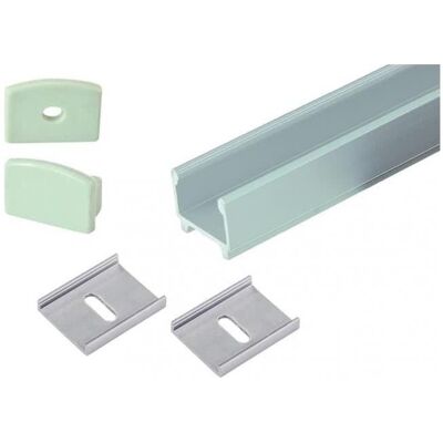 Rutec B68415 LED-Streifenprofil - Aluminium, hoch, 2m, für Streifen bis 18mm Rutec B68415 LED-Streifenprofil - Aluminium, hoch, 2m, für Streifen bis 18mm