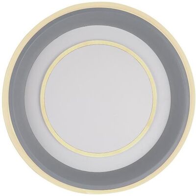 Globo Lighting Tabano Weiß Anthrazit LED Deckenleuchte Globo Lighting Tabano Weiß Anthrazit LED Deckenleuchte