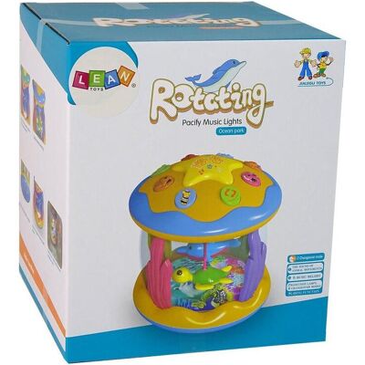 Lean Toys, Nachtlicht, Multifunktionaler interaktiver Sternprojektor, Nachtlicht, Unterwasserwelt der Melodien Lean Toys, Nachtlicht, Multifunktionaler interaktiver Sternprojektor, Nachtlicht, Unterwasserwelt der Melodien