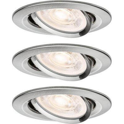 Paulmann, Deckenleuchte, Einbauleuchte Nova Flat Set (550 lm, GU10) Paulmann, Deckenleuchte, Einbauleuchte Nova Flat Set (550 lm, GU10)