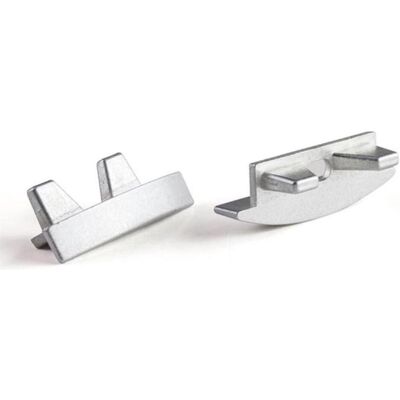 LEDsON, Beleuchtung Zubehör, ALU-ENDKAPPE F?R LED-PROFIL 'RSLW8' - OHNE KABELLOCH - SILBER LEDsON, Beleuchtung Zubehör, ALU-ENDKAPPE F?R LED-PROFIL 'RSLW8' - OHNE KABELLOCH - SILBER