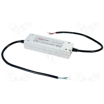 Mean Well, Beleuchtung Zubehör, MW PLN-30-12 LED-Treiber, LED-Trafo Konstantspannung, Konstantstrom 3 Mean Well, Beleuchtung Zubehör, MW PLN-30-12 LED-Treiber, LED-Trafo Konstantspannung, Konstantstrom 3