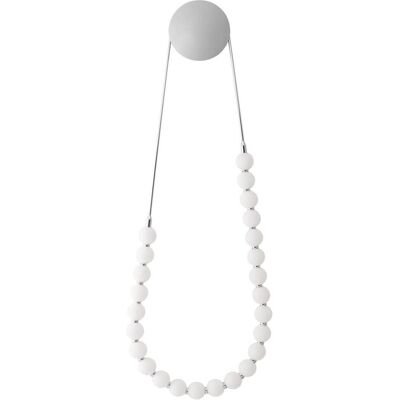 Nova Luce, Deckenleuchte, PERLA LED Wandleuchte Chrom 56W Warmweiss 50x5,3x132cm dimmbar 9186913 Nova Luce, Deckenleuchte, PERLA LED Wandleuchte Chrom 56W Warmweiss 50x5,3x132cm dimmbar 9186913