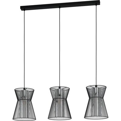 EGLO, Pendelleuchte, Pendelleuchte MASETA 3x E27 Schwarz (E27) EGLO, Pendelleuchte, Pendelleuchte MASETA 3x E27 Schwarz (E27)