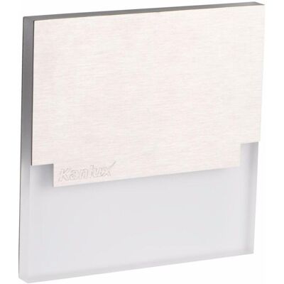 Kanlux LED Stufenleuchte - IP20 1,3W Weiß Edelstahl Kanlux LED Stufenleuchte - IP20 1,3W Weiß Edelstahl
