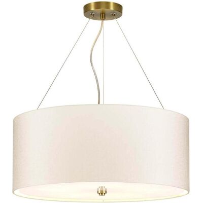 Elstead Lighting, Pendelleuchte, Pearce Hängeleuchte E27 5-fach 24cm Gealtertes Messing Elfenbein (E27) Elstead Lighting, Pendelleuchte, Pearce Hängeleuchte E27 5-fach 24cm Gealtertes Messing Elfenbein (E27)