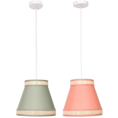 DKD Home Decor Natürliche Orange-Grün Deckenlampe - Deckenleuchte DKD Home Decor Natürliche Orange-Grün Deckenlampe - Deckenleuchte
