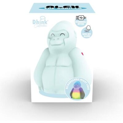Dhink, Nachtlicht, Medium Nightlight Gorilla Alex Soft Touch Rechargeable Dhink, Nachtlicht, Medium Nightlight Gorilla Alex Soft Touch Rechargeable