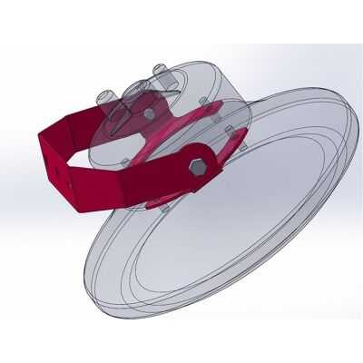 Synergy 21, Beleuchtung Zubehör, LED Spot Pendelleuchte UFO zub. Wandhalterung für UFO size S Bügel kurz Synergy 21, Beleuchtung Zubehör, LED Spot Pendelleuchte UFO zub. Wandhalterung für UFO size S Bügel kurz