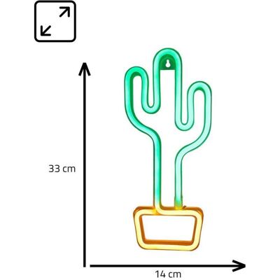 Manta, LED Streifen, SNL07GN Style Neon Lights CACTUS Green/Yellow (Gelb, Grün, 14 cm, Indoor) Manta, LED Streifen, SNL07GN Style Neon Lights CACTUS Green/Yellow (Gelb, Grün, 14 cm, Indoor)