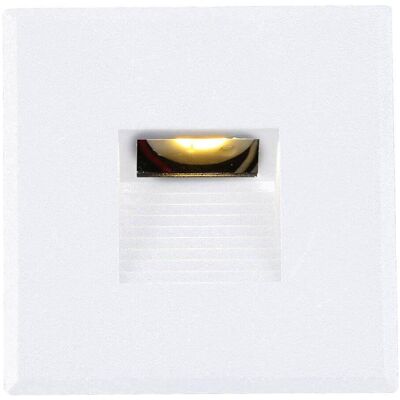 Isoled, Deckenleuchte, Cover Weiss Eckig Typ 2 für LED Wandeinbauleuchte Sys-Wall68 Isoled, Deckenleuchte, Cover Weiss Eckig Typ 2 für LED Wandeinbauleuchte Sys-Wall68