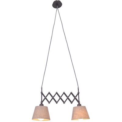Näve Adrienne Pendelleuchte - Höhenverstellbar, 135cm, Natur Näve Adrienne Pendelleuchte - Höhenverstellbar, 135cm, Natur