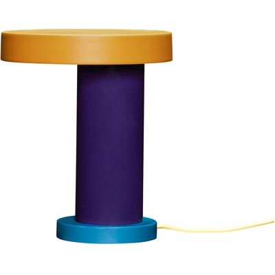 Hübsch Interior - Bunte geometrische LED-Tischlampe - Tischleuchte Hübsch Interior - Bunte geometrische LED-Tischlampe - Tischleuchte
