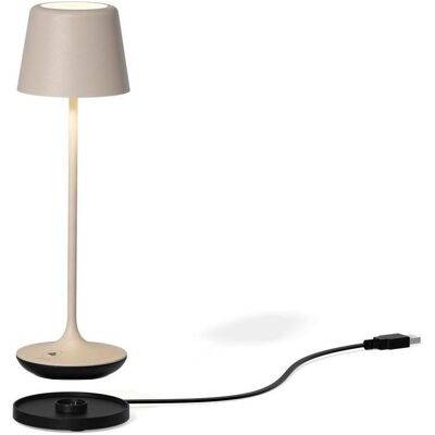 Leonardo, Tischlampe, Bari Akku Tischleuchte Sand RGB 76044 Leonardo, Tischlampe, Bari Akku Tischleuchte Sand RGB 76044