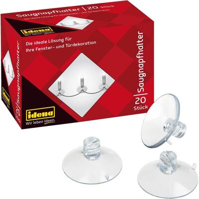 Idena, Lichterkette, Saugnapfhalter 20er für Lichterketten (0.18 m) Idena, Lichterkette, Saugnapfhalter 20er für Lichterketten (0.18 m)