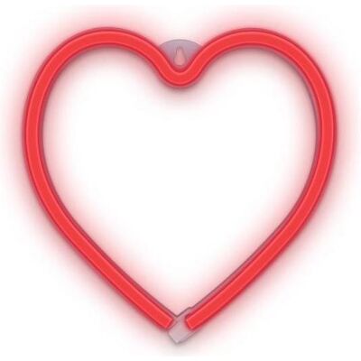 Forever Light, Deckenleuchte, Neon LED Licht HEART rot Fledermaus + USB FLNEO7 Forever Light, Deckenleuchte, Neon LED Licht HEART rot Fledermaus + USB FLNEO7