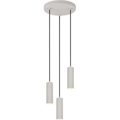 Trio, Pendelleuchte, 367730376 Soka GU10 Pendelleuchte 3-fach ⌀28cm Warm Grey (GU10) Trio, Pendelleuchte, 367730376 Soka GU10 Pendelleuchte 3-fach ⌀28cm Warm Grey (GU10)