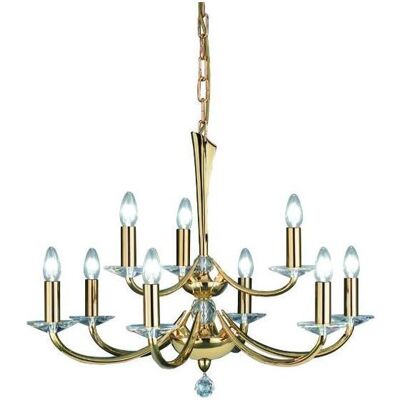 Brumberg - 859019 - Messing - Kristall - Pendelleuchte Brumberg - 859019 - Messing - Kristall - Pendelleuchte