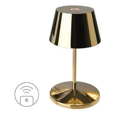 Villeroy & Boch Tischlampe, SEOUL RC Akku-Tischlampe Gold 2,2W steuerbare Lichtfarbe IP65 97206 Villeroy & Boch Tischlampe, SEOUL RC Akku-Tischlampe Gold 2,2W steuerbare Lichtfarbe IP65 97206