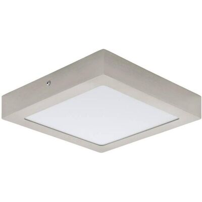 EGLO, Deckenleuchte, 64721 FUEVA 1 PRO LED Deckenleuchte 17W 225x225mm Nickel-Matt Weiss Neutralweiss EGLO, Deckenleuchte, 64721 FUEVA 1 PRO LED Deckenleuchte 17W 225x225mm Nickel-Matt Weiss Neutralweiss