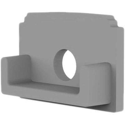 Isoled, Beleuchtung Zubehör, Endkappe E211 für LED Trockenbauprofil Abschluss, mit Kabeldurchführung, 1STK Isoled, Beleuchtung Zubehör, Endkappe E211 für LED Trockenbauprofil Abschluss, mit Kabeldurchführung, 1STK