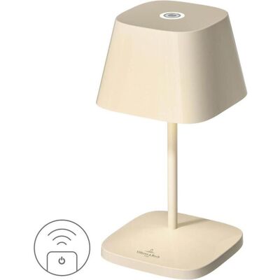 Villeroy & Boch Tischlampe, NEAPEL RC Akku-Tischlampe Elfenbein Ceramic 2,2W steuerbare Lichtfarbe IP65 97092 Villeroy & Boch Tischlampe, NEAPEL RC Akku-Tischlampe Elfenbein Ceramic 2,2W steuerbare Lichtfarbe IP65 97092