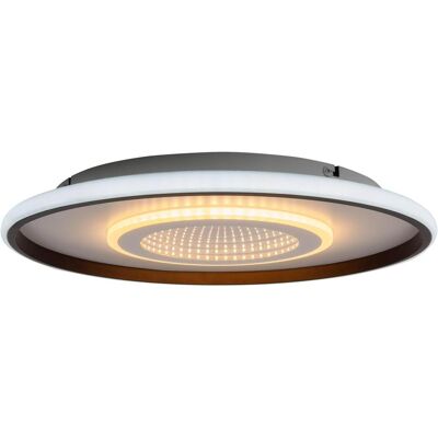 Näve, Deckenleuchte, LED-Deckenleuchte 1408277, 40W, 1800lm, 3D-Effekt, weiss/schwarz (1800 lm) Näve, Deckenleuchte, LED-Deckenleuchte 1408277, 40W, 1800lm, 3D-Effekt, weiss/schwarz (1800 lm)