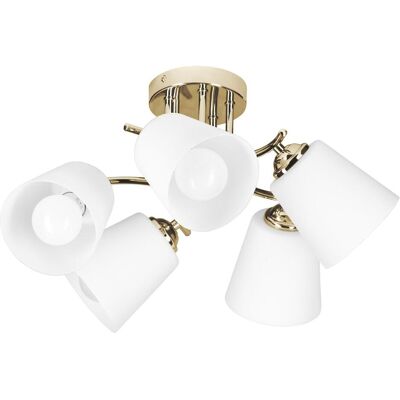Activejet, Deckenleuchte, AJE-EMILY 5P GD Deckenbeleuchtung E27 200 W (E27) Activejet, Deckenleuchte, AJE-EMILY 5P GD Deckenbeleuchtung E27 200 W (E27)