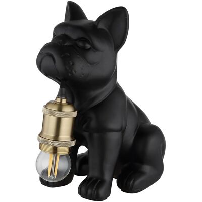 Globo, Tischlampe, TISCHLEUCHTE 1XE27 60W +WIPPS. (DOGO HUND SCHWARZ) (E27) Globo, Tischlampe, TISCHLEUCHTE 1XE27 60W +WIPPS. (DOGO HUND SCHWARZ) (E27)